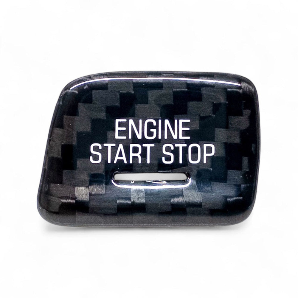 Carbon Fiber Push Start Button Cover 2016-2024 Camaro and C7 Corvette