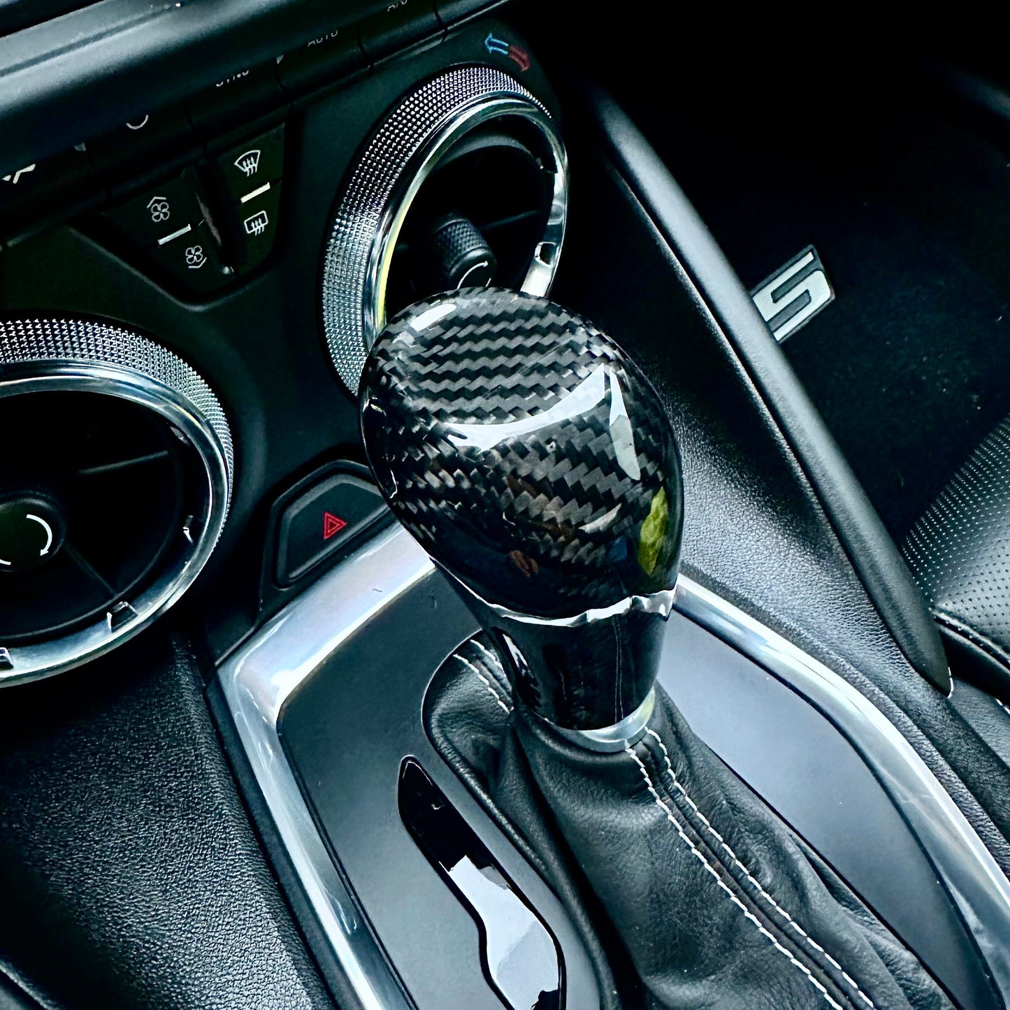 
                  
                    2016-2024 Camaro Carbon Fiber Automatic Shift Knob Cover
                  
                
