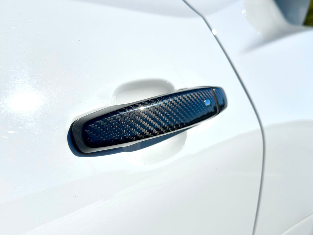 2016-2024 Camaro Carbon Fiber Door Handle Covers