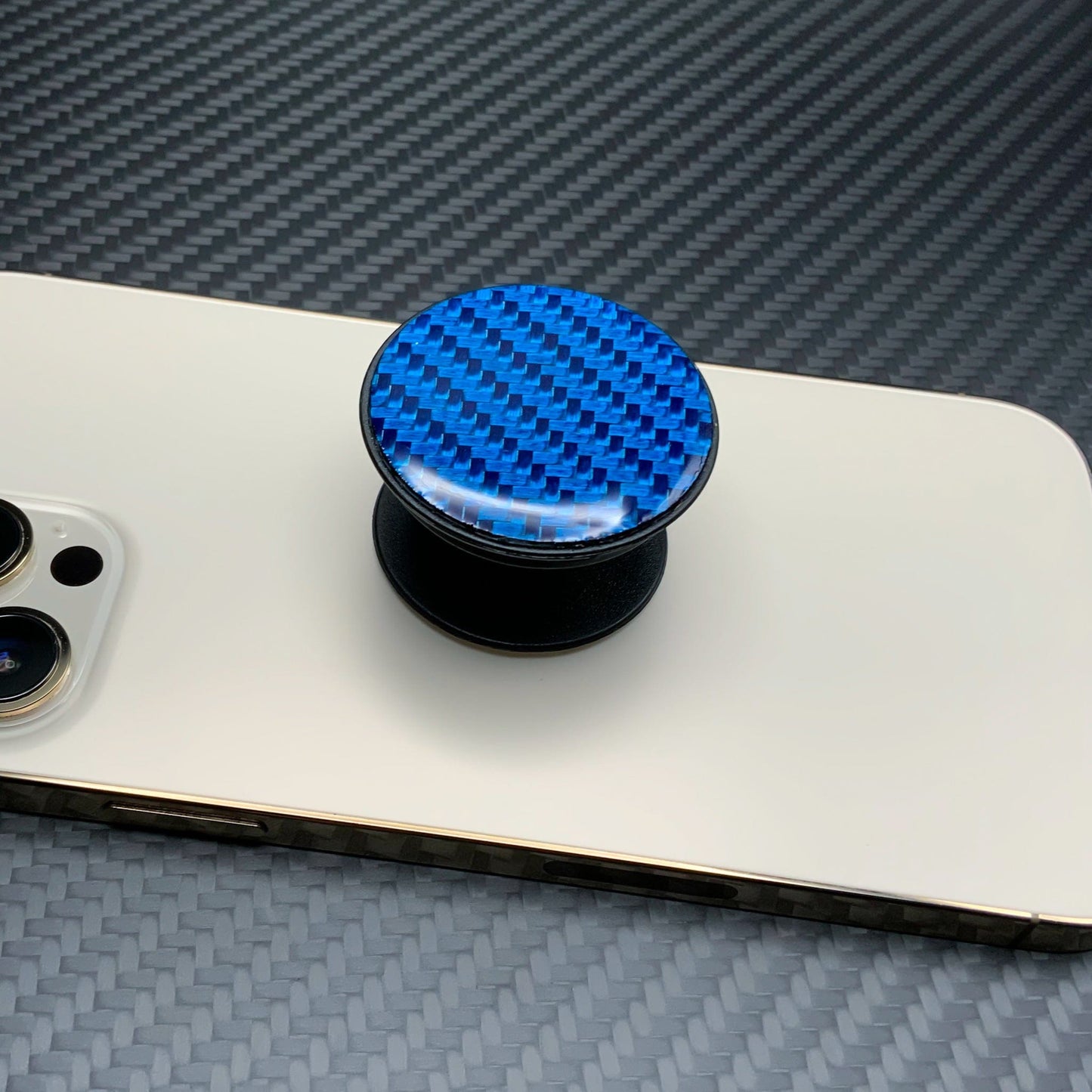 
                  
                    Phone grip Blue Carbon Fiber Phone Grip
                  
                