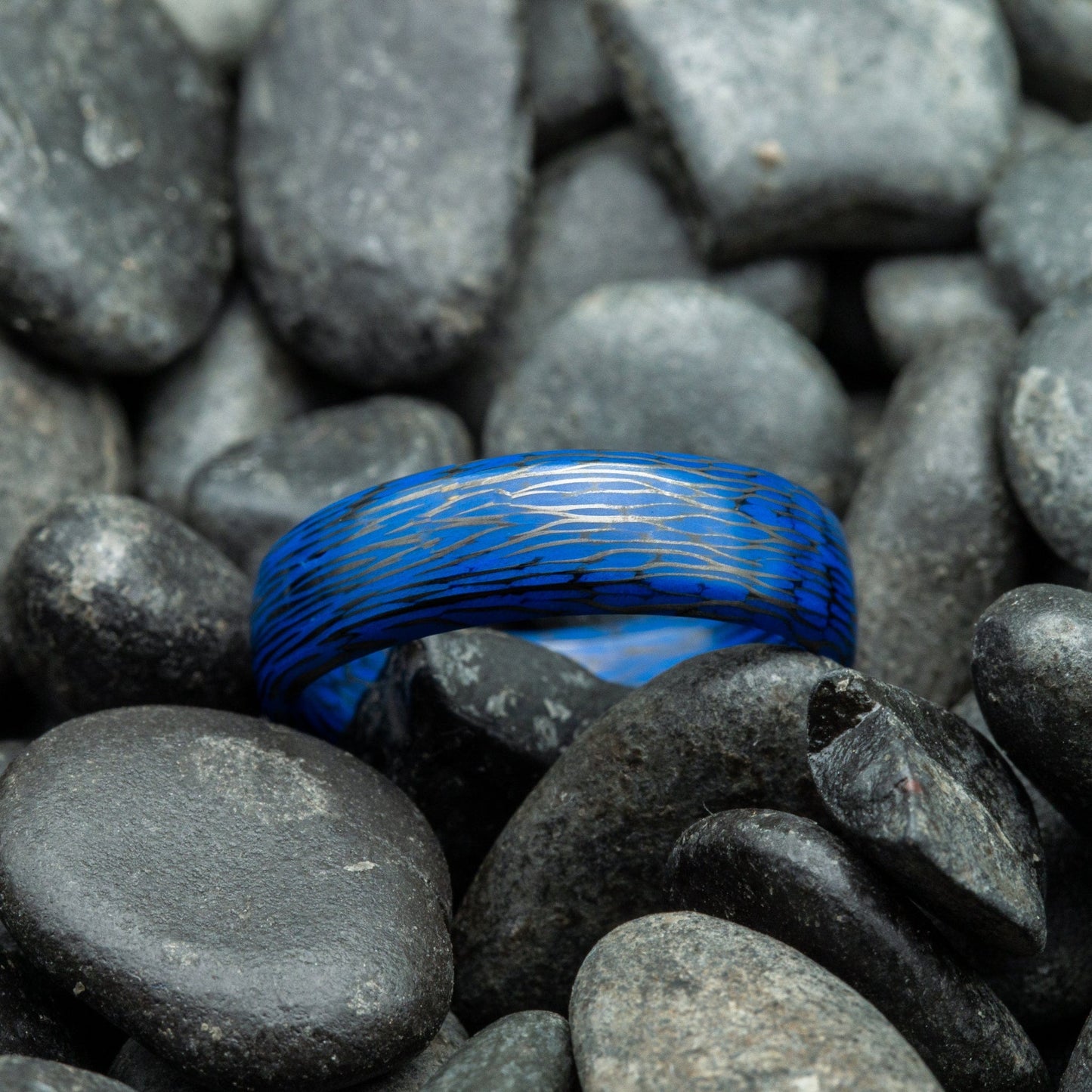 
                  
                    Women's Rings Blue Carbon Fiber Women's Ring
                  
                